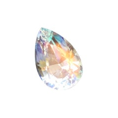2.10 Cts Burma Certified Natural Feldspar Moonstone with Multicolor Sheen