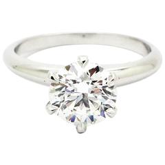 FERRUCCI GIA Certified 1.50 Carat D color VVS2 Diamond Ring 7