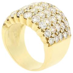 Modern Diamond And Gold Ring 7