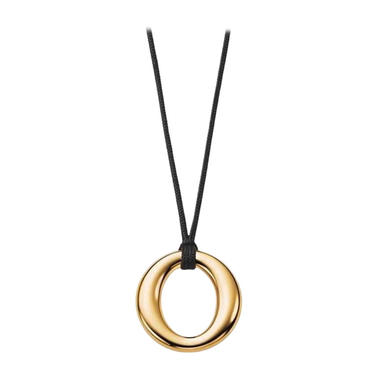TIFFANY & Co. Elsa Peretti 18K Gold Sevillana Pendant Necklace