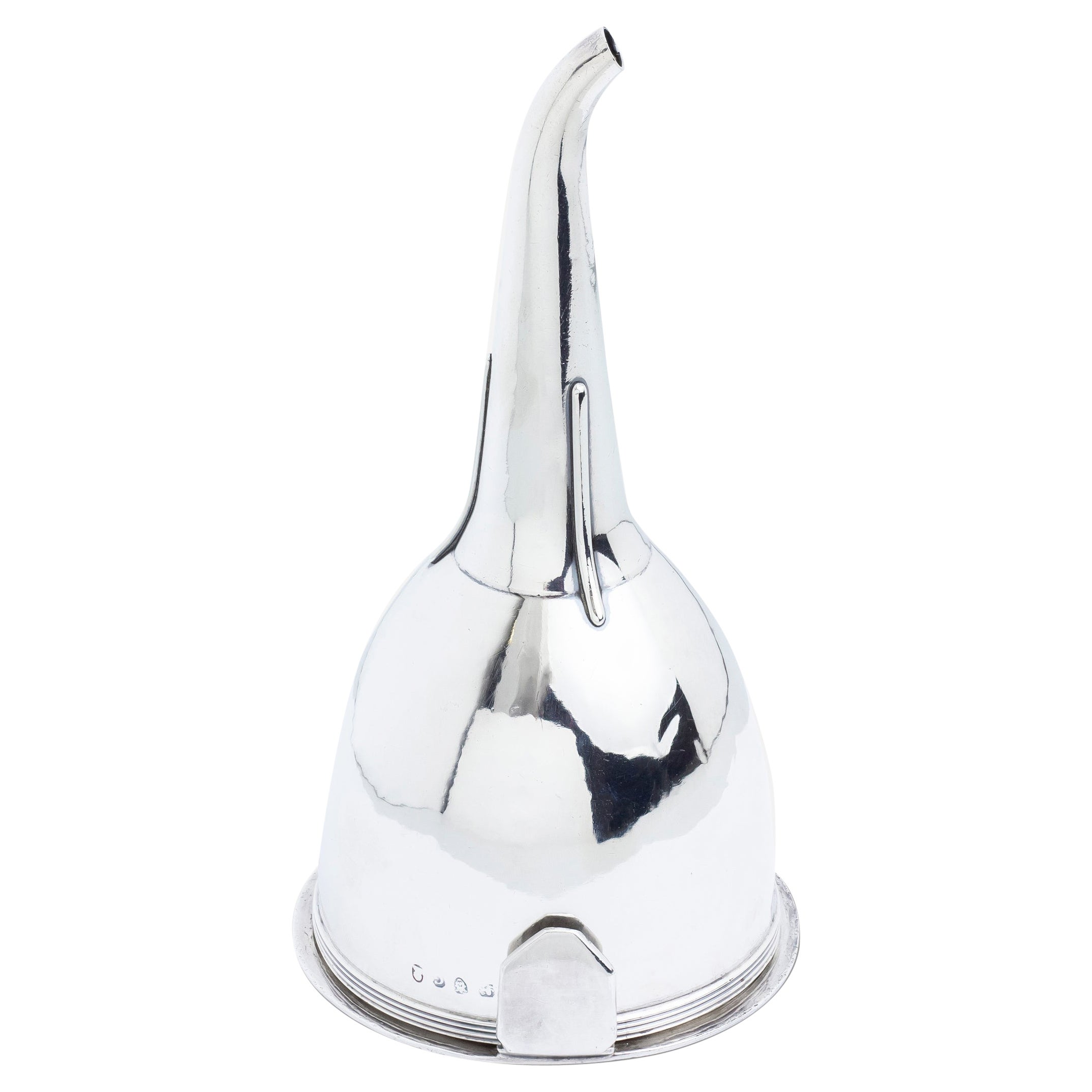 George III Sterling Silver Wine Funnel