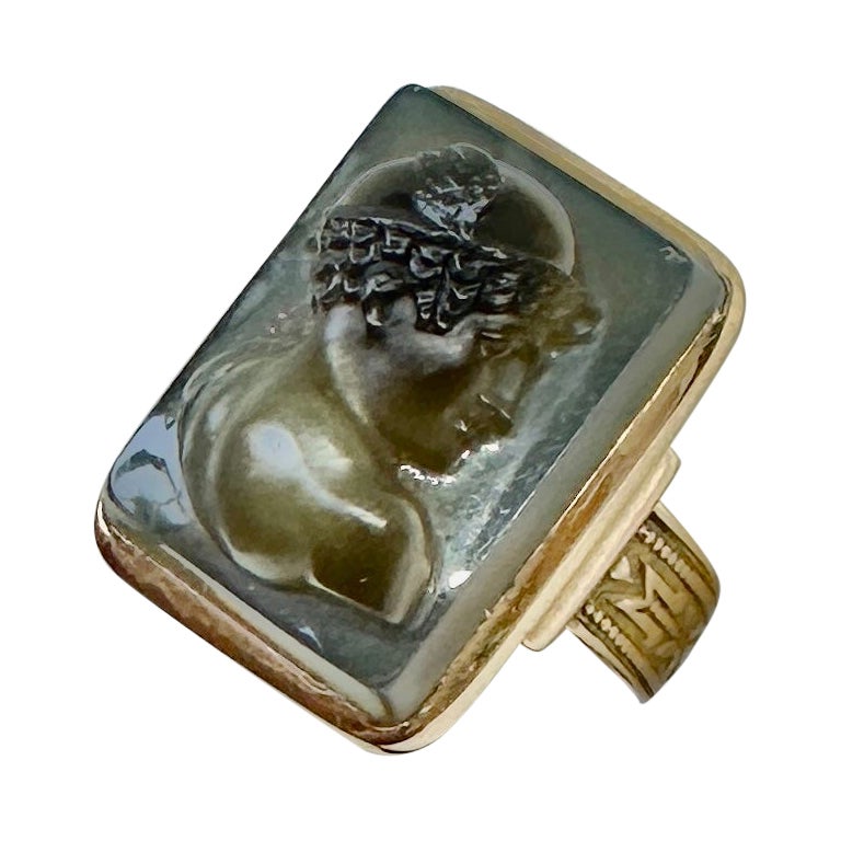 What is a cameo relief?