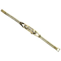 Cartier Yellow Diamond back winder wristwatch 5