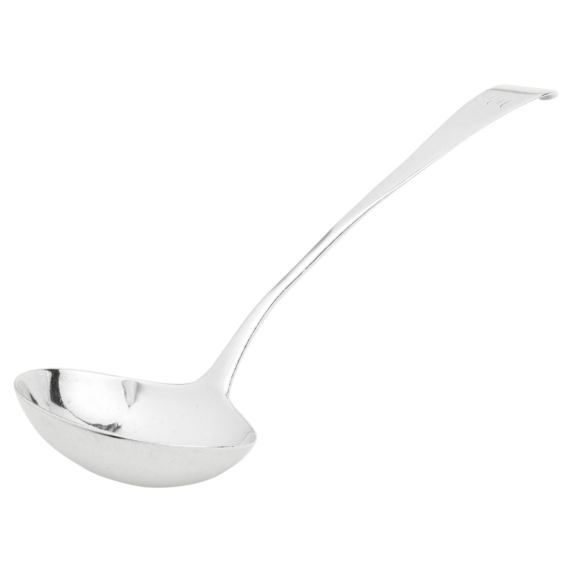 Mestolo per Sauce in argento sterling di George III di Peter, Ann, & William Bateman