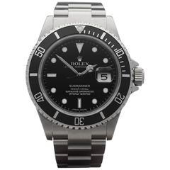 Rolex Stainless Steel Submariner Automatic Wristwatch