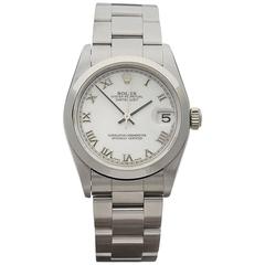 Rolex Ladies Stainless Steel Automatic Wrist Watch 3