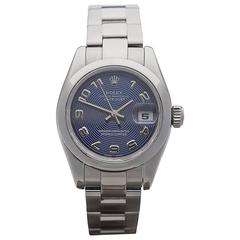 Rolex Ladies Stainless Steel Datejust Automatic Wrist Watch