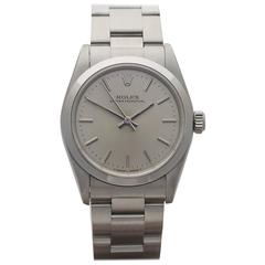 Rolex Ladies Stainless Steel Oyster Perpetual mid size Automatic Wristwatch