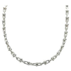 Tiffany & Co. Hardwear Small Link Necklace in Sterling Sliver 18' Length