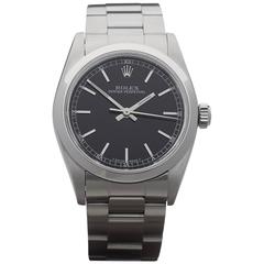 Rolex Ladies Stainless Steel Oyster Perpetual mid size Automatic Wristwatch