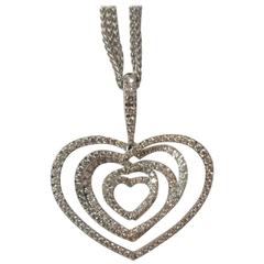 Stenzhorn Multi Heart Diamond gold Pendant