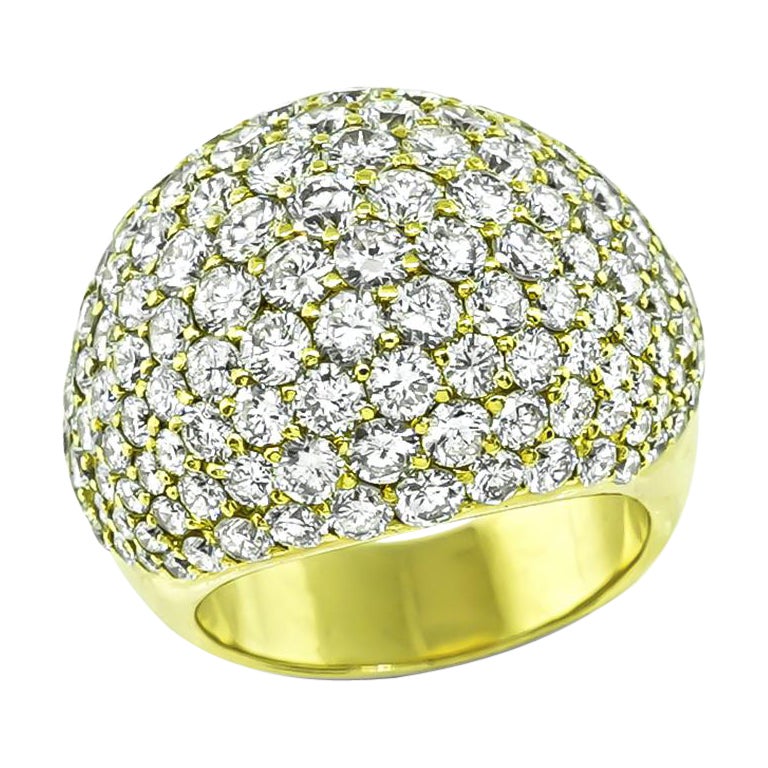 8.01ct Diamond Gold Ring