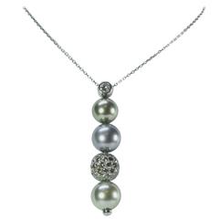 Marion Jeantet Tahitian Pearl Diamond Gold Pendant 8