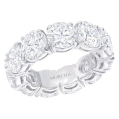 A MORCHA Eternity Round Diamond Ring