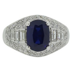 Bvlgari Sapphire and Diamond Trombino Ring