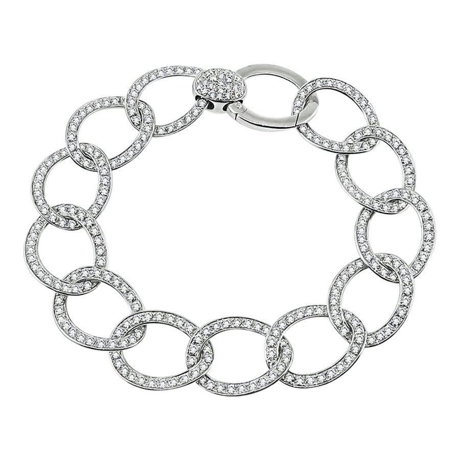 Estate Pomellato 6,00ct Diamant Brera Armband im Angebot
