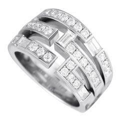 Harry Winston Platinum 1.0ct Diamond Band Ring