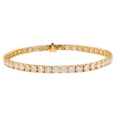 Alexander Beverly Hills - Bracciale tennis con diamanti da 9,88 carati - Oro giallo 18 carati
