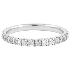 Alexander Beverly Hills 1,37 Karat runder Eternity-Ring 18k Weißgold s.8