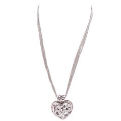 Franck Muller Diamond White Gold Talisman Heart Pendant 9