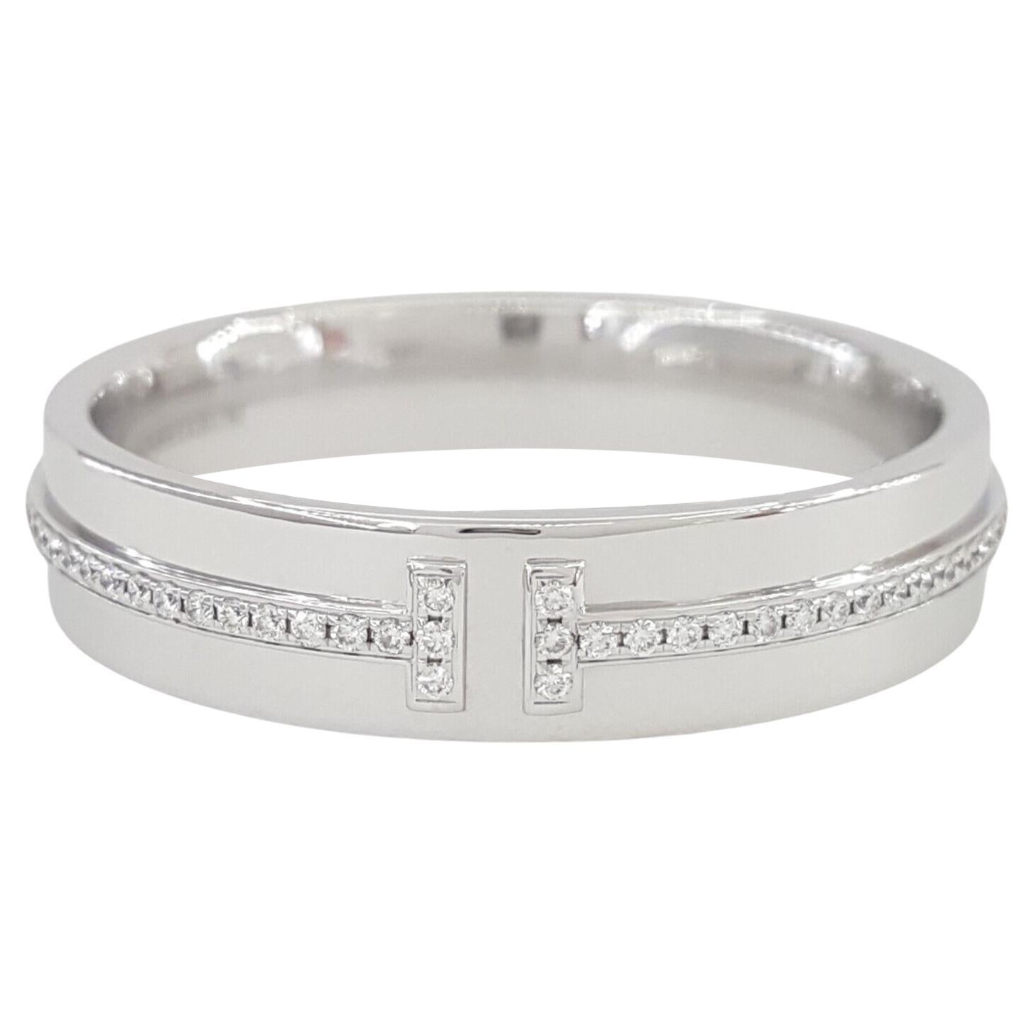 Tiffany & Co. T Two Ring Collection 18K Ring