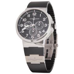 Ulysse Nardin Titanium stainless steel Marine Chronograph Automatic Wristwatch