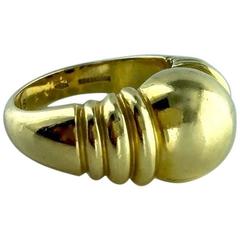 1990s Boucheron Paris Yellow Gold Ring 1