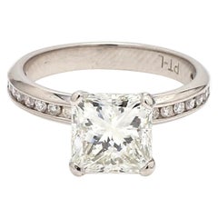2.00ct Square Radiant Cut Diamond Ring