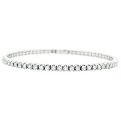 Alexander Beverly Hills Bracciale Tennis Flessibile con Diamante 2.38ct Oro