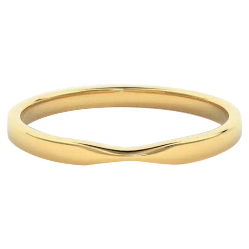 Alianza de boda de oro amarillo de 14 quilates Alianza de boda para mujeres Oro sencillo Alianza fina en venta