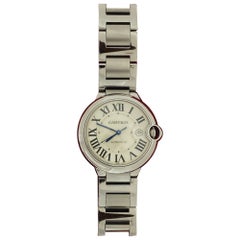 Cartier Ballon Bleu ref 3765 Stainless Steel 42mm Automatic Mens' Watch, c2020.
