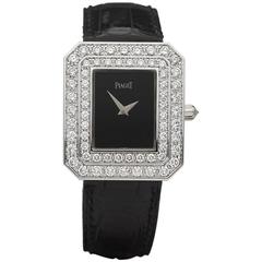Piaget Lady's Yellow and White Gold Diamond Quartz Wristwatch For Sale ...