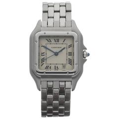 Cartier ladies Stainless Steel Panthere Quartz Wristwatch Ref W3304