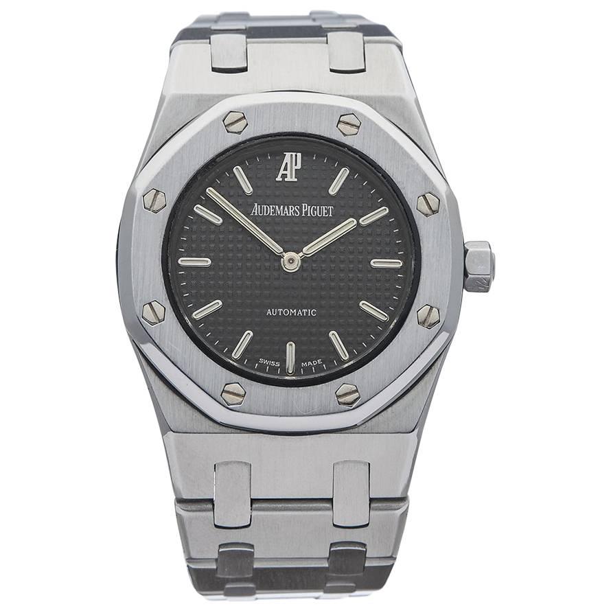 Audemars Piguet ladies Stainless Steel Royal Oak Automatic Wristwatch 