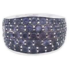 David Yurman Color Change Garnet Mens Sterling Silver Ring