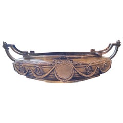 Antiguo Centro de mesa elegante de plata