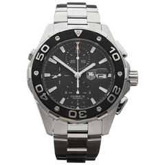 Tag Heuer Stainless Steel Aquaracer Automatic Wristwatch