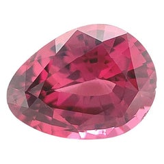 1,94ct Birne Rosa Spinell aus Sri Lanka Unerhitzt