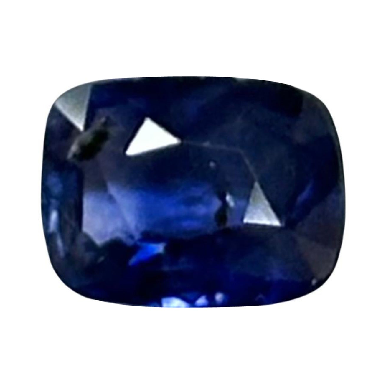2.04 Carat No-Heat cushion Sapphire