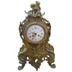 Antique Bronze stand watch from the 19th century