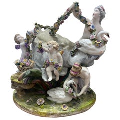 Meissen Group Porcelain Sculpture