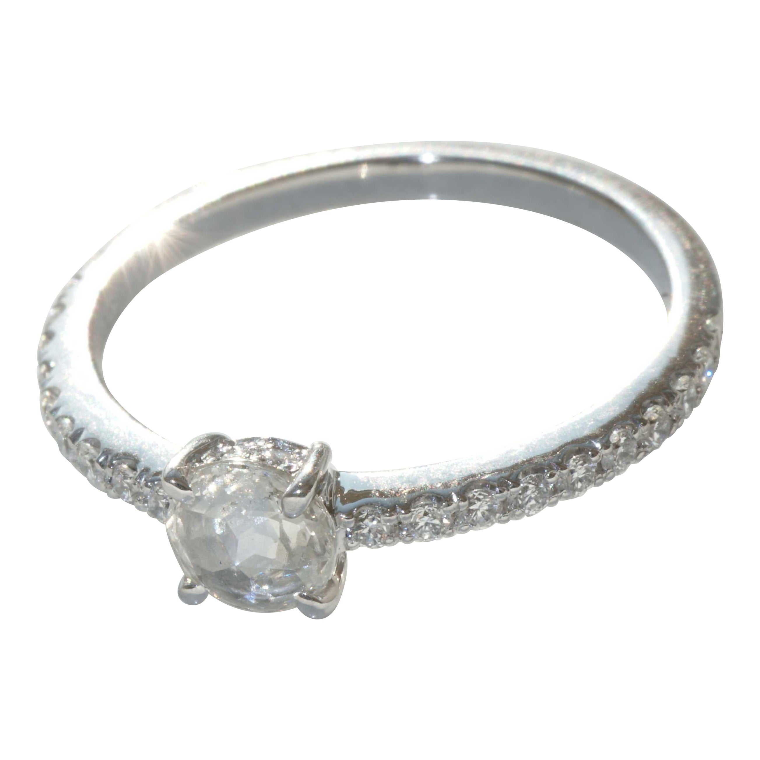 Diamantring  0.29 0,20 ct Dritter Karat Understatement-Ring so hübsche Ameisen elegant