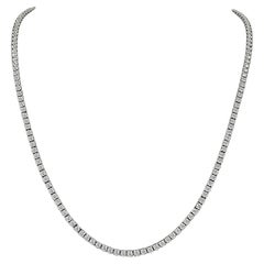 20.00ct Diamant-Tennis-Halskette