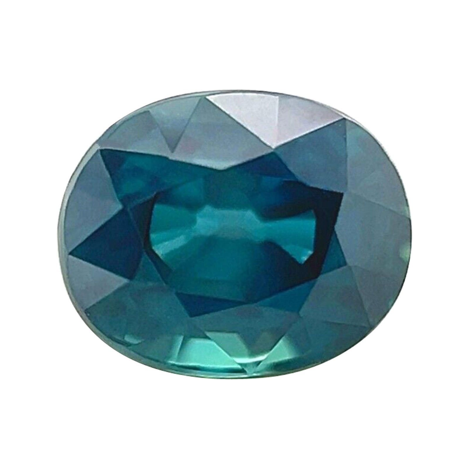 Zaffiro naturale blu scuro 1,02ct certificato GIA 5,8x4,7mm ovale non trattato