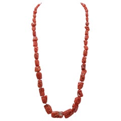 Collana di corallo.