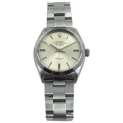 Rolex Stainless Steel Oyster Perpetual Air-King Automatic Wristwatch 10
