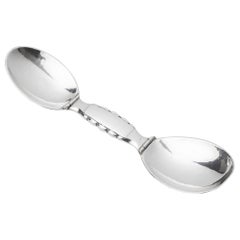Rare Georg Jensen Sterling Silver Doctor's Spoon