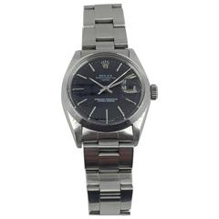 Rolex Stainless Steel Oyster Perpetual Date Automatic Wristwatch