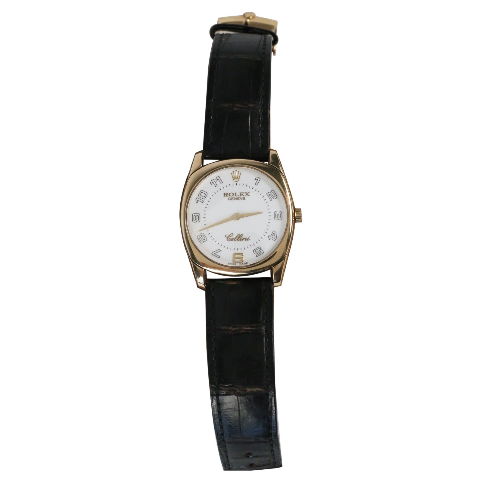Rolex Cellini Danaos 4233 18k Gelbgold Herren 33mm Kleiduhr