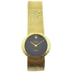 Rolex Yellow Gold Stone Dial Cellini Manual Wind wristwatch